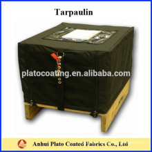 Yellow Waterproof PVC Pallet Cover